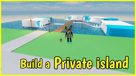 BUILDING A PRIVATE ISLAND! - Roblox Private Island - YouTube