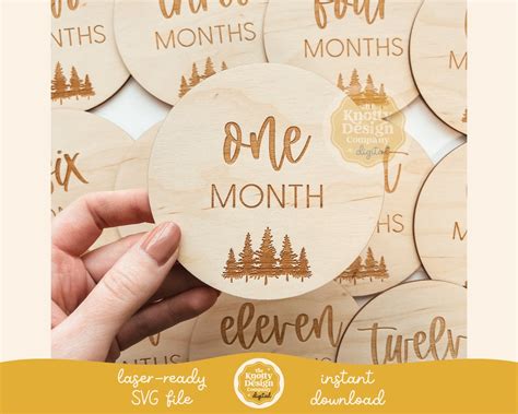 Download Babies First Year - Set of Monthly... SVG File - SVG Design Commercial Use