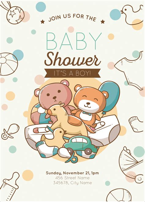 Baby Shower Invite Templates