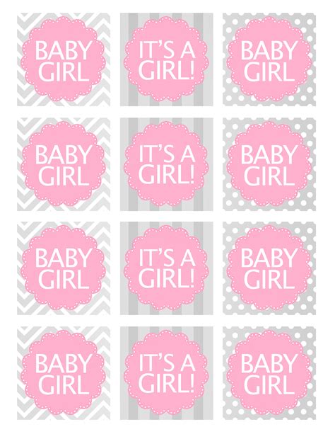 Baby Shower Label Template For Favors