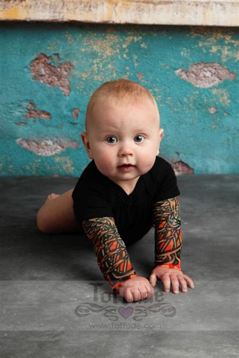 Baby Tattoo Sleeves for the Family Oriented Man Popular