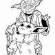 Baby Yoda Coloring Page Printable
