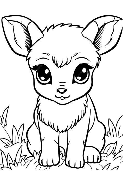 Baby Animal Coloring Pages