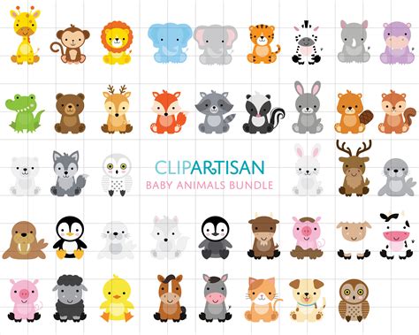 Baby Animals Clipart