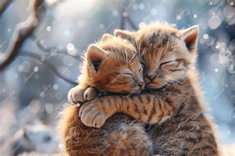 Baby Animals Snuggling