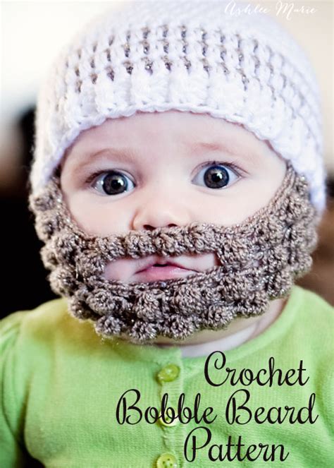 Baby Beard Hat Crochet Pattern