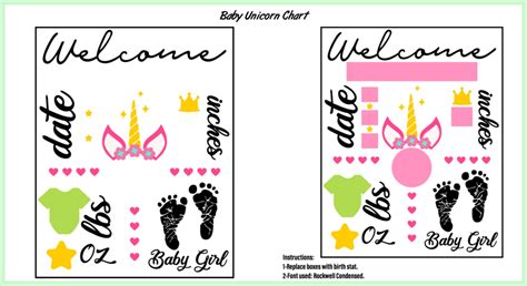 Download Baby Birth Announcement Paper Cut DXF Files