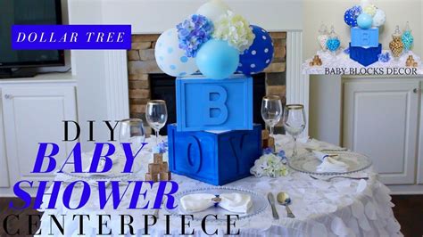 Baby Block Centerpiece