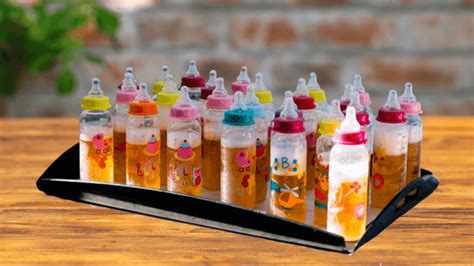 Baby Bottle Chugging Contest