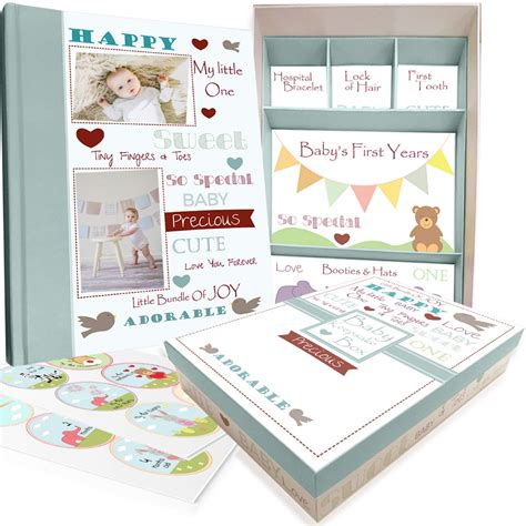 Baby Boy Keepsake Memory Book