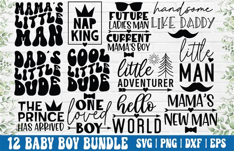 Download Baby Boy SVG Bundle Printable