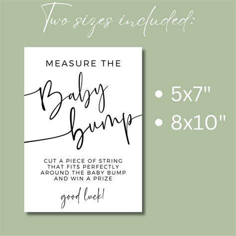 Baby Bump Measurement Contest