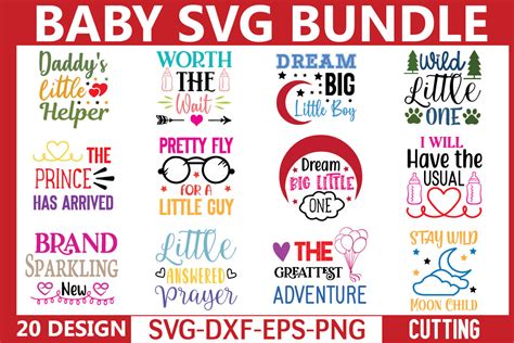 Adorable Arrival: Create Cherished Memories with our Baby Bundle SVG Collection
