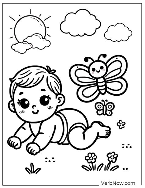 Baby Coloring Pages
