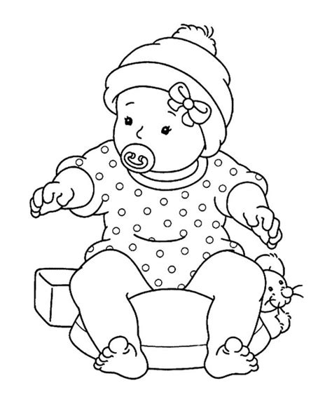 Baby Coloring Pages Printable