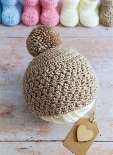 Baby Crochet Hat Free Pattern