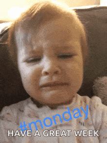 Baby Crying Monday Gif
