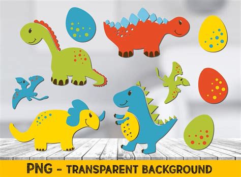Download Baby Dinosaur Bundle Cut Files