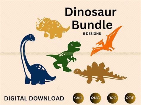 Download Baby Dinosaur Bundle Files