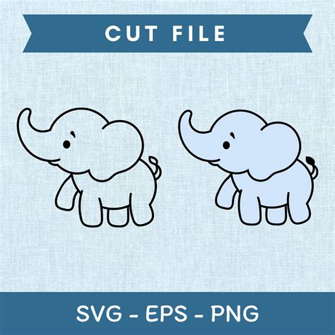 Download Baby Elephant Svg Files - 71+ File Include SVG PNG EPS DXF Cameo