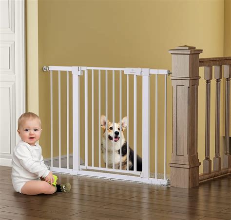Opening Doors to Parenting Peace: The Ultimate Baby Gate with a Chic Door Design