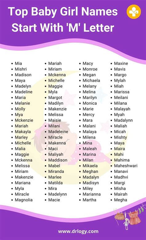 Baby Girl Names That Start With Em