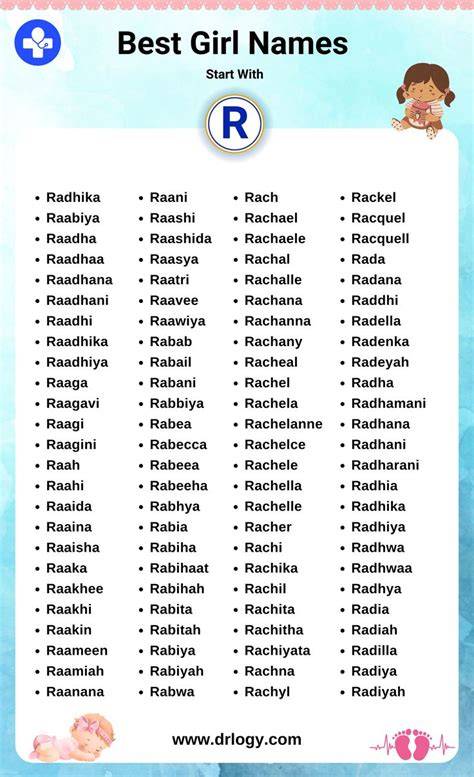 Baby Girl Names That Start With Ru
