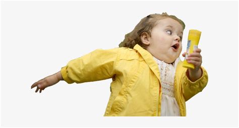 Baby Girl Running Meme