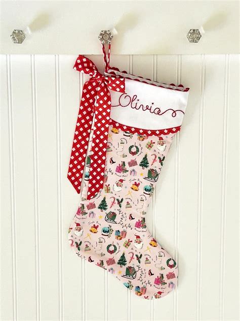 Baby Girls Christmas Stocking
