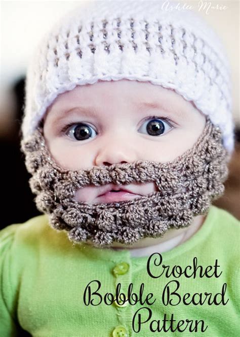 Baby Hat With Beard