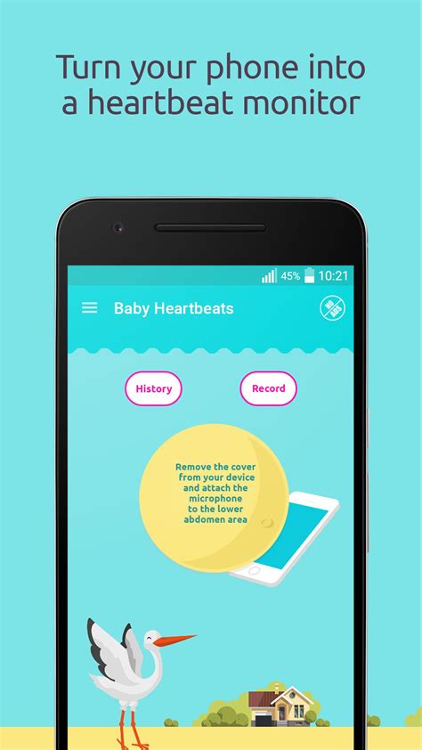 Track Your Baby's Heartbeat Anywhere with Our Android App - The Ultimate Baby Heartbeat Monitor Solution!