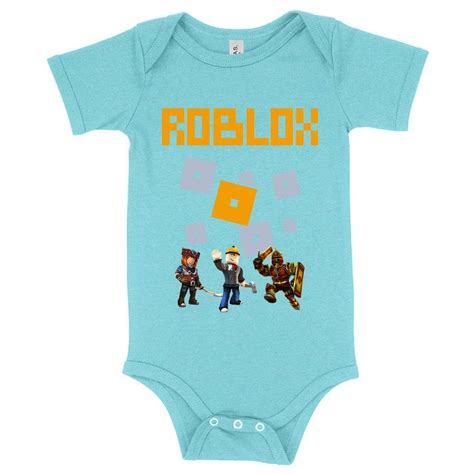Baby Jersey Funny Roblox Onesie - Roblox Characters Onesie 