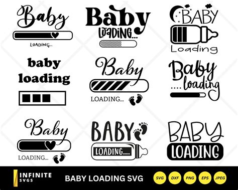 Download Baby Loading... SVG File - SVG Design Cricut SVG