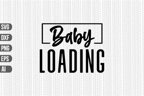 Download Baby Loading... SVG File - SVG Design Silhouette DXF Files