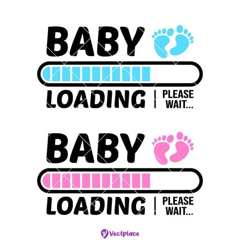 Download Baby Loading... SVG File - SVG Design for Cricut