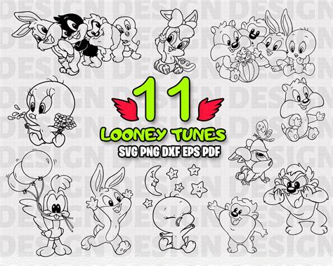 Download Baby Looney Tunes Svg Silhouette