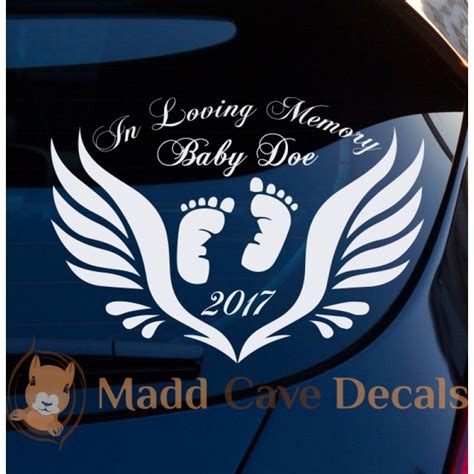 Baby Memorial Decals
