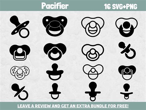 Download Baby Pacifier Svg Files