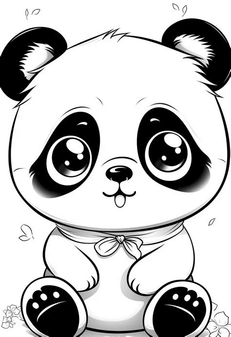 Baby Panda Coloring Pages