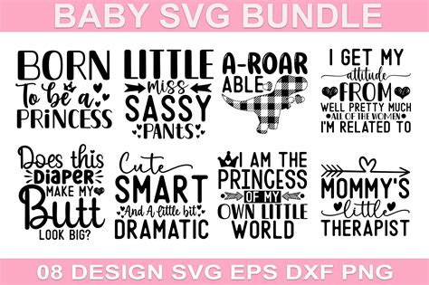 Download Baby Quotes SVG Bundle Printable
