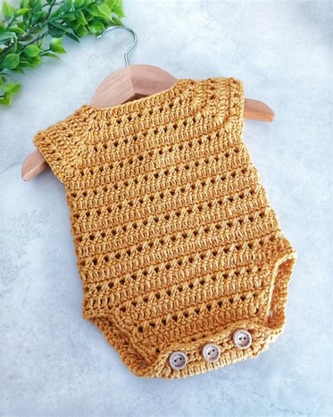 Baby Romper Crochet Pattern