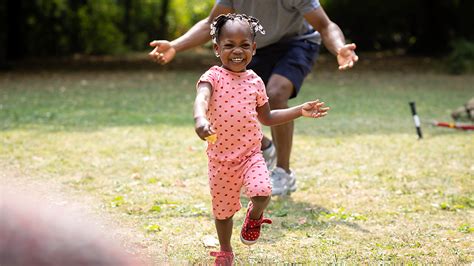 Baby Running Away
