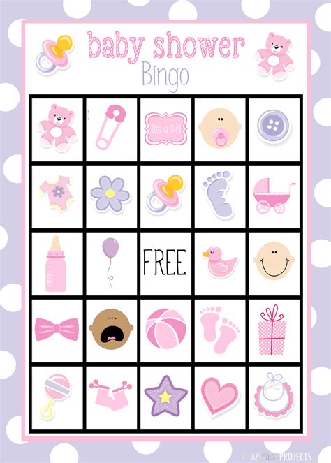 Baby Shower Bingo