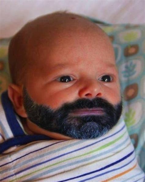 Baby With Beard Images