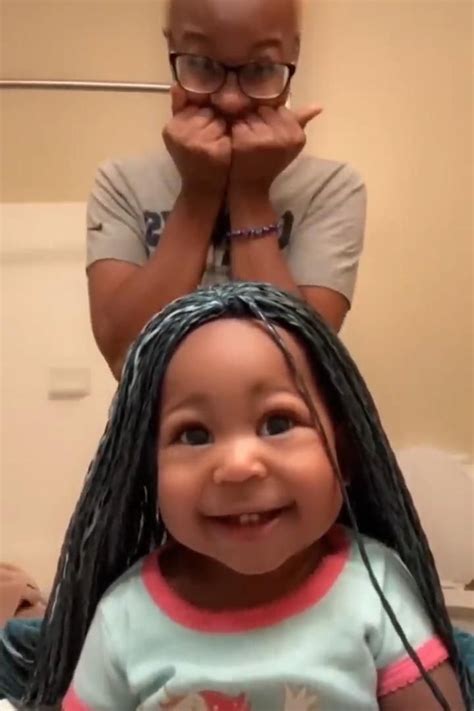 Baby With Wig Meme