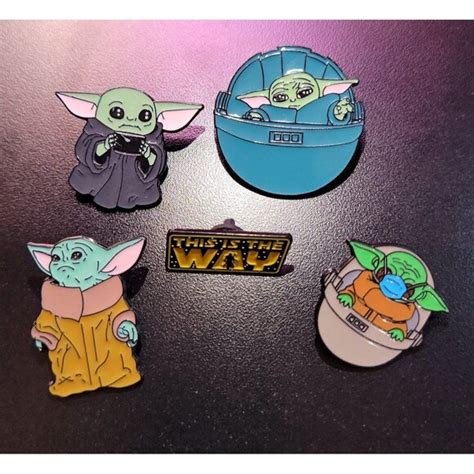 Baby Yoda Enamel Pin