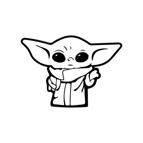 Download Baby Yoda Svg - 86+ SVG Cut File Printable