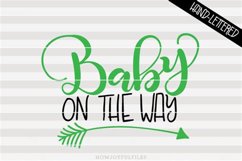 Download Baby on the Way! SVG File - SVG Design Files
