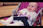 Baby with a Gun Meme Original