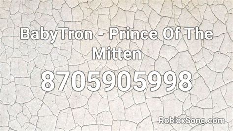 BabyTron - Prince Of The Mitten Roblox ID - Roblox music codes